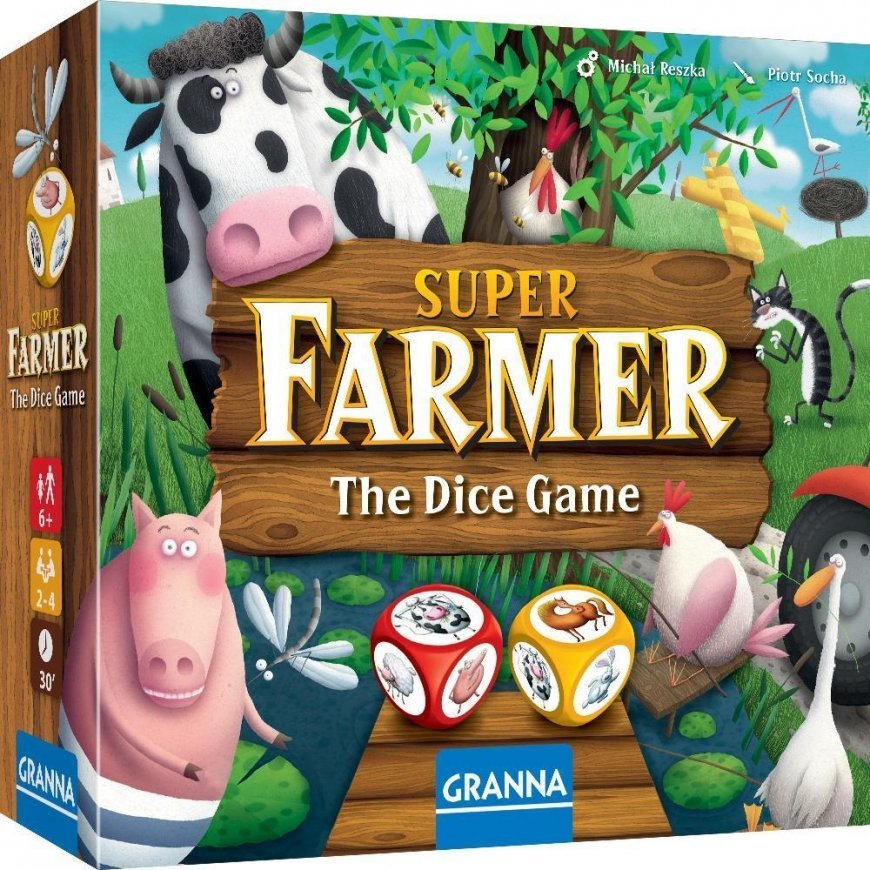 Granna Peli Superfarmer The Dice Game 00476 04762