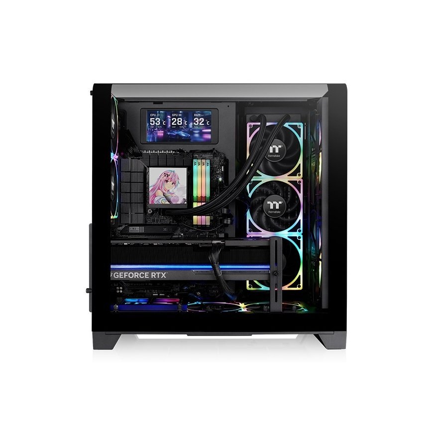 Thermaltake View 390 Air Midi Tower musta – 2