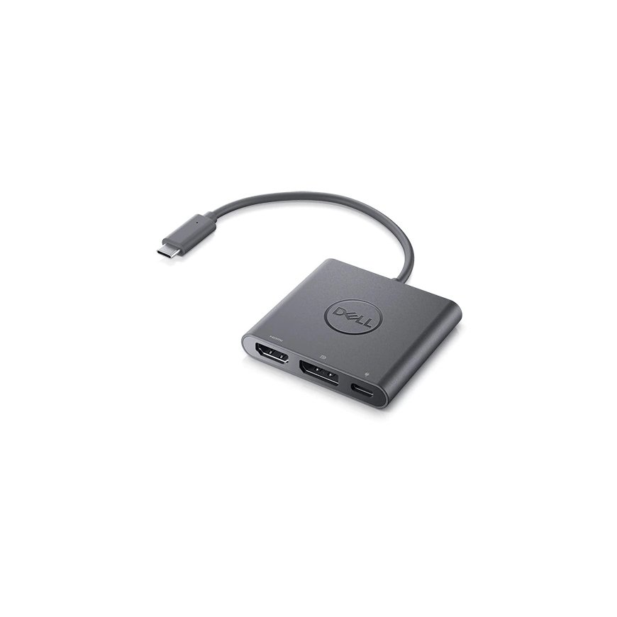 DELL DBQAUANBC070 dokstacija Vadu USB 3.2 Gen 2 (3.1 Gen 2) Type-C Melns