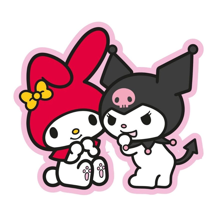 Sanrio Hello Kitty Kuromi 3D cushion