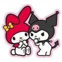 Sanrio Hello Kitty Kuromi 3D pagalvėlė Sanrio Hello Kitty Kuromi 3D pagalvėlė