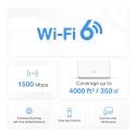Mercusys HALO H60X Divkāršā frekvenču josla (2.4 GHz / 5 GHz) Wi-Fi 6 (802.11ax) Balts 2 Iekšējs Mercusys HALO H60X Divkāršā frekvenču josla (2.4 GHz / 5 GHz) Wi-Fi 6 (802.11ax) Balts 2 Iekšējs