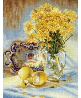 Beldizart kryželiu siuvinėjimo rinkinys "Saulėtas natiurmortas" 40x30 cm SNV-911