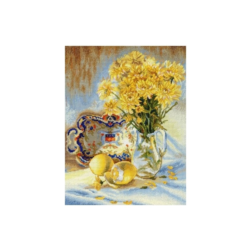 Beldizart Kreuzstich-ristaga "Päikseline natüürmort" 40x30 cm SNV-911