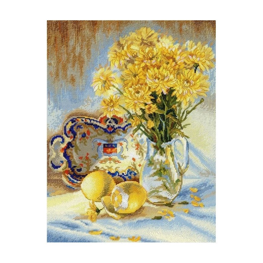 Beldizart Cross Stitch Kit "Sunny Still Life" 40x30 cm SNV-911 – 2