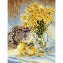 Beldizart Cross Stitch Kit "Sunny Still Life" 40x30 cm SNV-911 Beldizart Cross Stitch Kit "Sunny Still Life" 40x30 cm SNV-911