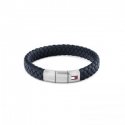 Tommy Hilfiger Zila ādas aproce ar tērauda sprādzi 2790660
