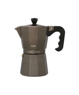 Induction Espresso Maker ZYLE Maestro, ZY619MP, 6 cups, 240 ml