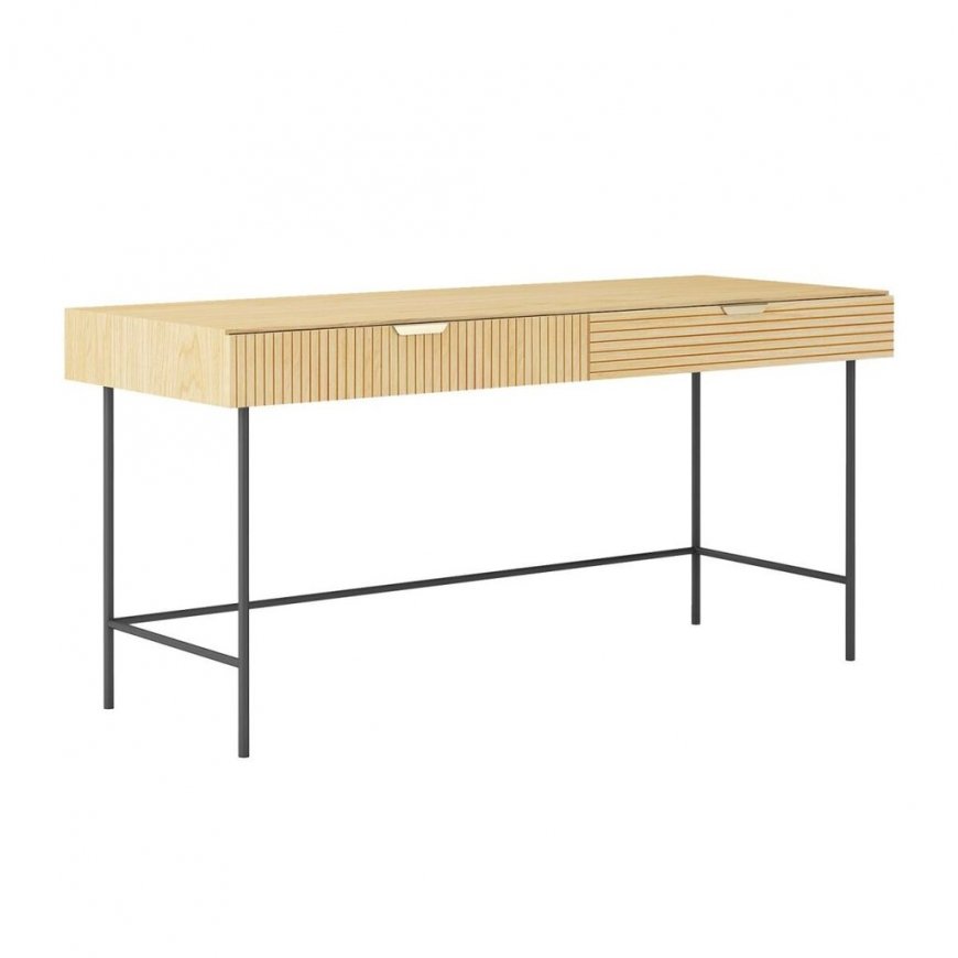 Home4You Writing Desk BASSEL 120x60xH75cm, 3D Melamine – 2
