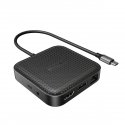 HYPER HD583-GL док-станция для ноутбука Док-разъём USB 3.2 Gen 1 (3.1 Gen 1) Type-C Черный HYPER HD583-GL док-станция для ноутбука Док-разъём USB 3.2 Gen 1 (3.1 Gen 1) Type-C Черный