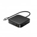 HYPER HD583-GL dokstacija Dok-ligzda USB 3.2 Gen 1 (3.1 Gen 1) Type-C Melns HYPER HD583-GL dokstacija Dok-ligzda USB 3.2 Gen 1 (3.1 Gen 1) Type-C Melns