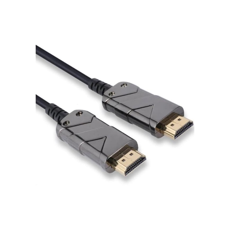 PREMIUMCORD Ultra High Speed HDMI 2.1 optinen kuitukaapeli 8K@60Hz, kullattu 20m – 2