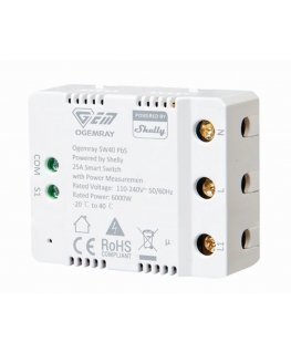 Shelly SHELLY_PBS_SW40 электрическое реле Белый