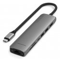 Satechi ST-P7SM interfeisa centrmezgls USB Veids-C 10000 Mbit/s Pelēks Satechi ST-P7SM interfeisa centrmezgls USB Veids-C 10000 Mbit/s Pelēks