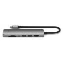 Satechi ST-P7SM interface hub USB Type-C 10000 Mbit/s Grey Satechi ST-P7SM interface hub USB Type-C 10000 Mbit/s Grey