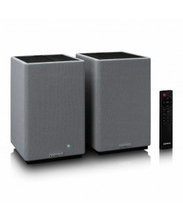 Lenco SPB-240BKGY Pair gray/black