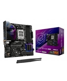 Asrock Phantom Gaming B850M Riptide WiFi AMD B850 Protsessoripesa AM5 Mikro ATX