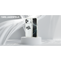 Karl Lagerfeld IML Karl Sketch Logo MagSafe maciņš Apple iPhone 17 Pro Clear