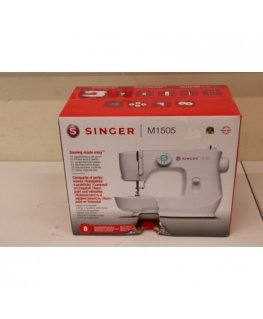 Siuvimo mašina Tristar | SM-6005 | Siūlių skaičius 38 | Skylučių skaičius 1 | Balta/Mėlyna