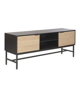 Fotelis Home4You Spintelė HELVE ar vīna plauktu 80x40xH110cm, melamīns