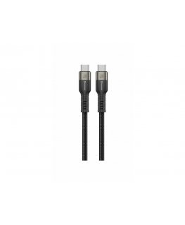 Swissten PD USB-C / USB Car Charger 63W with USB-C to USB-C Cable 1m