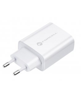 Forcell TFK-TC-25WPD Headphones, Smartphone, Smartwatch, Tablet White AC Fast charging Indoor