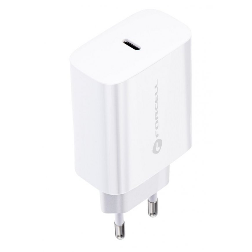 Forcell TFK-TC-25WPD Наушники, Смартфон, Умные часы, Планшет Белый Кабель переменного тока Быстрая з – 3