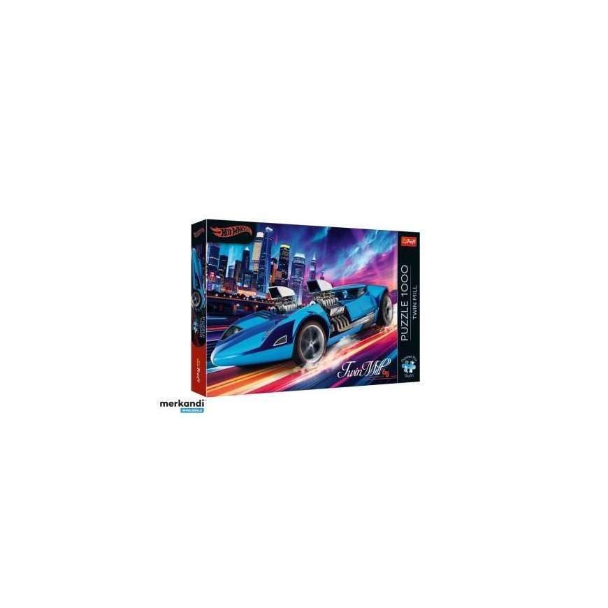 Puzzle – 1000 Premium Plus – Hot Wheels: Twin Mill – Trefl 12092