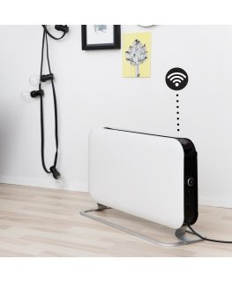 Mill CO1200WIFI3 telpu sildītājs Iekštelpas Balts 1200 W Elektriskais konvekcijas telpas sildītājs