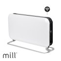 Mill CO1200WIFI3 telpu sildītājs Iekštelpas Balts 1200 W Elektriskais konvekcijas telpas sildītājs