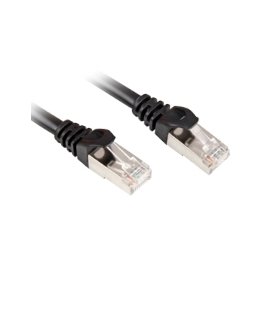Sharkoon 0.5m Cat.6 S/FTP verkkokaapeli musta 0,5 m Cat6 S/FTP (S-STP)