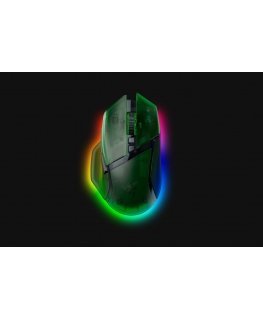 Razer Basilisk V3 Pro 35K kompiuterio pelė Žaidimams Dešinės rankos RF Wireless + Bluetooth + USB Type-A Optinis 35000 DPI