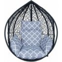 Home4You Cushion for Hanging Chair DROPLET Gray Diamond Home4You Cushion for Hanging Chair DROPLET Gray Diamond