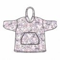 Disney Stitch Oversize Sweatshirt Coat Kids Coral