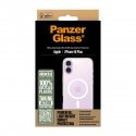 PanzerGlass ® HardCase Transparent w. White MagSafe iPhone 16 Plus PanzerGlass ® HardCase Transparent w. White MagSafe iPhone 16 Plus