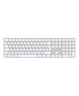 Apple Magic tastatūra Universāls USB + Bluetooth QWERTY Krievu Balts