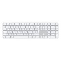 Apple Magic клавиатура Универсальная USB + Bluetooth QWERTY Русский Белый