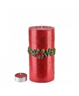Affek Design Mondex CANDLE LANTERN CYLINDER WHITE Green 240