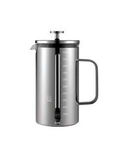 Kafijas ar Kafijas automāts ar nospiežamu ZYLE, ZY611CF, stikla, 1000 ml