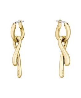 Серьги Hugo Boss Modern с золотым покрытием 2в1 Live Precious 1580759