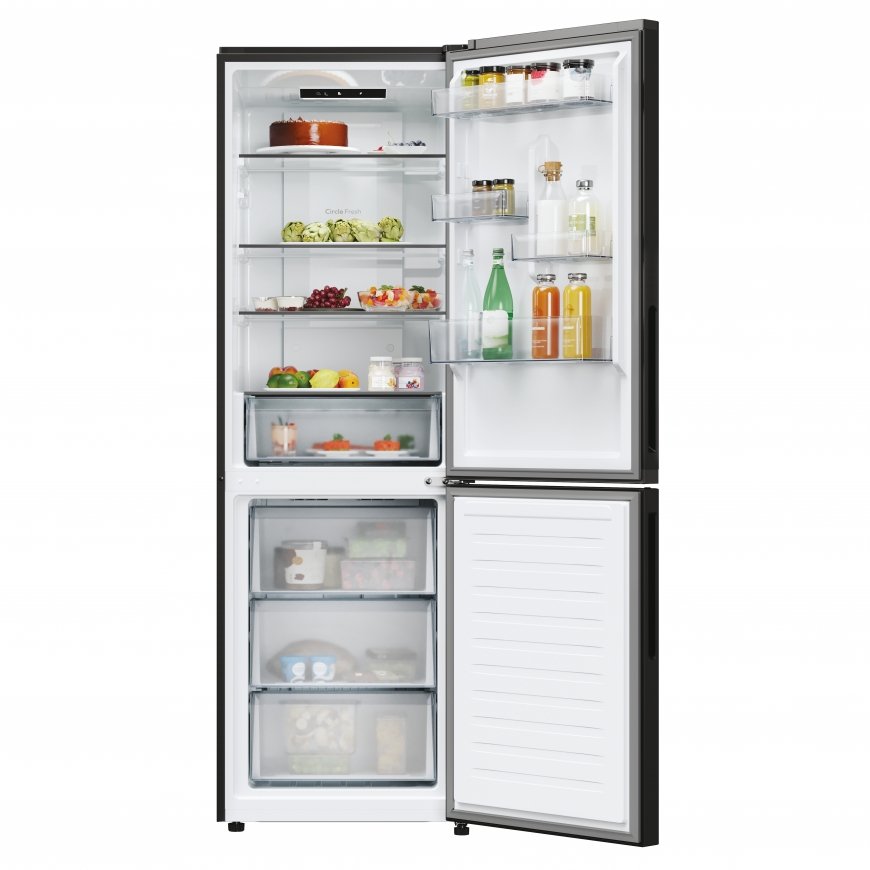 Candy Fresco ECN2CQTEB186 Eraldiseisev 355 l E Must – 2