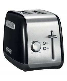 KitchenAid 5KMT2115EOB 5 2 šķēle (-s) 1100 W Melns, Nerūsējošs tērauds