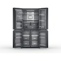 Whirlpool WQ9I FO2BX EF side by side ledusskapis Brīvi novietots 592 L E Melns
