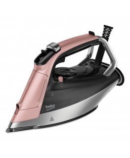 Beko SIM8130P iron Steam iron SoftGlide 3000 W Pink, White