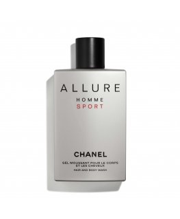 CHANEL Allure Homme Sport 200 ml Dušas želeja Vīrieši Ķermenim un matiem CEDAR, Mandarīns, Baltais muskuss