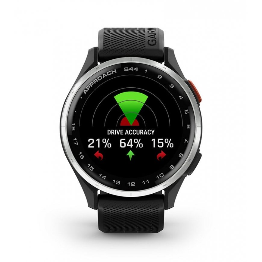 Garmin Approach S44 3,05 cm (1.2") 43 mm Digitaalinen 390 x 390 pikseliä Kosketusnäyttö Titaani GPS – 2
