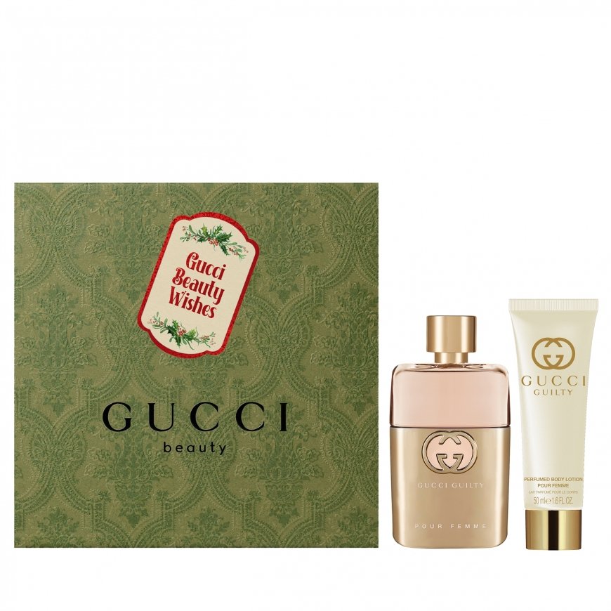 Gucci Guilty parfumerija / rinkinys voniai 2 vnt Lizdinė