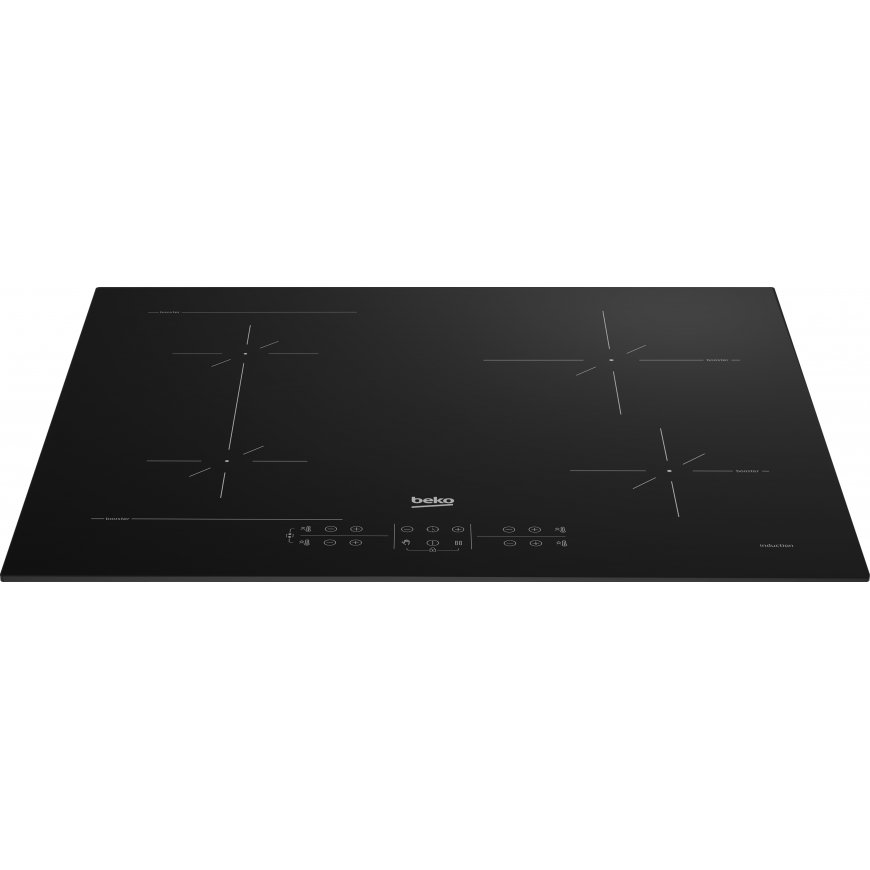 Beko HII64200SFMT Melns Iebūvēts 59 cm Zonas indukcijas plīts 4 zone(s) – 3