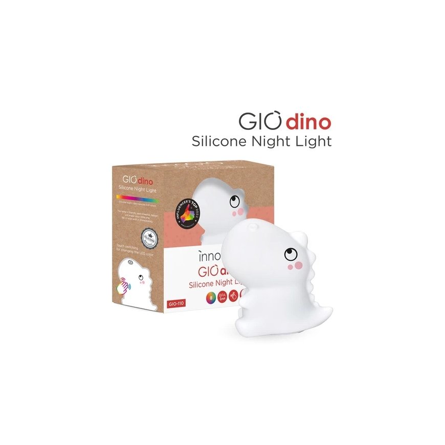 innoGIO GIODino детский ночник Отдельностоящий Белый LED 1,5 W – 2