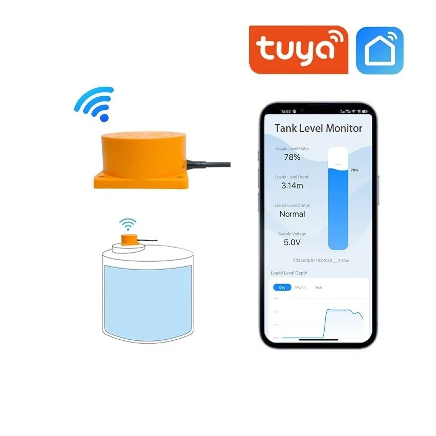 Tuya ME201W Smart Temperature Sensor, WiFi